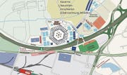 Das Breitfeld sei für ein «Eidgenössisches» ideal, finden die Mannen um ESAF 2025-Präsident Michael Götte. (Bild: Plan: Verein ESAF 2025)