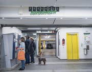 Neu in den Händen der City Parking AG: die Parkgarage Burggraben mit über 420 Plätzen (Bild: Ralph Ribi)