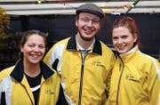 Annik Oberholzer, Pascal Höhn und Assunta Pinardi gehören zum Vereinsnachwuchs. (Bilder: Chris Marty)