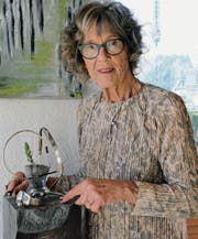 Ruth Rüegg lädt in ihr Atelier in Halden ein. (Bild: Georg Stelzner)