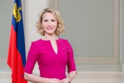 Die Liechtensteiner Aussen-, Justiz- und Kulturministerin Aurelia Frick. (Bild: Roland Korner / Close Up AG)