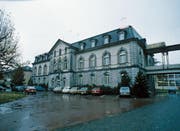 «Kontakte mit der pharmako-chemischen Industrie»: Die Psychiatrische Klinik Wil in einer Aufnahme von 1976. (Bild: Archiv ETH-Bibliothek Zürich)