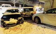 Unfall auf der Landhausstrasse. (Bild: PD/stapo)