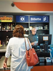 SBB-Drittverkaufsstelle in Goldach. (Bild: Ralph Ribi (15. September 2016))