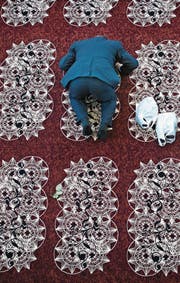 Blick in die Moschee in Wil. (Bild: Benjamin Manser)