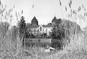 Leben in Zurückgezogenheit: Schloss Gottlieben, vom Seerhein her gesehen; undatierte Aufnahme. (Bild: Amt für Denkmalpflege des Kantons Thurgau)