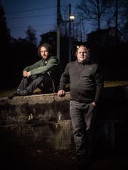 Lorenz Niederer (rechts) hat mit Alessandro Cappilli ein tolles Album aufgenommen. (Bild: Benjamin Manser)