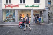 Das Spielwarengeschäft Zollibolli ist seit 1872 im Gebäude am Bärenplatz zuhause. (Bild: Benjamin Manser)