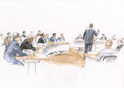 Der Staatsanwalt hatte zuvor eine Freiheitsstrafe von neun Jahren und vier Monaten beantragt. Yilmaz B. ist vom Bezirksgericht Kreuzlingen der eventualvorsätzlichen Tötung durch Unterlassung schuldig gesprochen worden. (Bild: SIBYLLE HEUSSER (KEYSTONE))