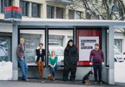Mit ihrem Langzeit-Theaterprojekt zurück in der Stadt: Das Theater Konstellationen samt Hund und Affenkostüm. (Bild: Michel Canonica)