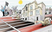 St. Galler Bär (Bild: Illustration: Corinne Bromundt)