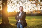 Vereinspräsident Robert Schmid auf der Sömmerliwiese in St. Gallen. (Bild: Urs Bucher)
