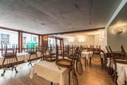 Anfang Jahr stürzten im St.Galler Restaurant Facincani Schalldämmplatten von der Decke auf Gäste. Danach wurde die Dämmung vollständig entfernt - und bis heute nicht ersetzt. (Bild: Hanspeter Schiess (6. Februar 2017))