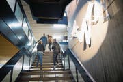 Berufsfachschule im St. Galler Riethüsli-Quartier: Gewerbliches Berufs- und Weiterbildungszentrum (GBS). (Bild: Ralph Ribi)