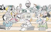 St. Galler Bär (Bild: Illustration: Corinne Bromundt)
