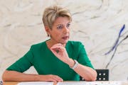 Die St.Galler FDP-Ständerätin Karin Keller-Sutter. (Bild: Hanspeter Schiess)