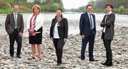 Der Thurgauer Regierungsrat präsentiert sich in der laufenden Legislatur mit einer 3:2-Frauenmehrheit. (Bild: Kirsten Oertle)