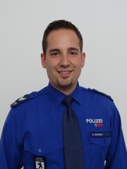 Dionys Widmer, Sprecher der Stadtpolizei St.Gallen. (Bild: Stapo SG)