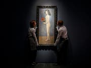 Dieses Bild von Picasso aus dem Rockefeller-Nachlass könnte nach Schätzungen an der Auktion für 100 Millionen Dollar verkauft werden. (Bild: KEYSTONE/EPA/TOLGA AKMEN)