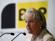 "Die Welt ist nicht mehr, wie sie war." Die Bündner Regierungsrätin Barbara Janom Steiner richtet kritische Worte an Parteikollegen "im Umfeld der Affäre", des Unterengadiner Baukartell-Skandals. (Bild: KEYSTONE/GIAN EHRENZELLER)