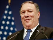 US-Aussenminister Mike Pompeo besucht derzeit Saudi-ARabien. (Bild: KEYSTONE/EPA/OLIVIER HOSLET)