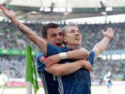 Der Hamburger SV darf weiter auf den Klassenerhalt hoffen (Bild: KEYSTONE/AP/MICHAEL SOHN)