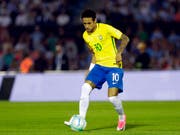 Soll rechtzeitig für das WM-Auftaktspiel am 17. Juni gegen die Schweiz wieder fit sein: Brasiliens Superstar Neymar (Bild: KEYSTONE/AP/MATILDE CAMPODONICO)
