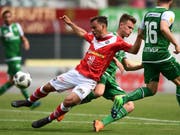 Lugano mit Davide Mariani verschaffte sich im Abstiegskampf etwas Luft (Bild: KEYSTONE/TI-PRESS/GABRIELE PUTZU)