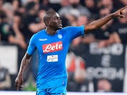 Kalidou Koulibaly sah in Florenz in der Startphase die Rote Karte (Bild: KEYSTONE/AP ANSA/ALESSANDRO DI MARCO)