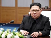 Will seinen Worten Taten folgen lassen und sein Atomtestgelände im Mai schliessen: Nordkoreas Machthaber Kim Jong Un. (Bild: KEYSTONE/AP Korea Summit Press Pool)