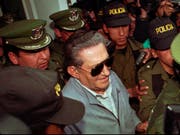 Boliviens Ex-Diktator Luis García Meza ist im Alter von 88 Jahren in einem Militärspital gestorben. (Bild: KEYSTONE/AP/SANDRA BOULANGER)