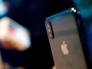Die iPhone-Verkäufe beflügeln die Quartalsergebnisse von Apple. (Bild: KEYSTONE/AP/CHARLES REX ARBOGAST)