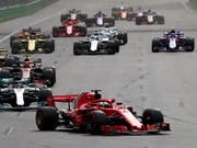 In der Formel 1 sollen ab 2019 Überhol-Vorgänge einfacher möglich sein (Bild: KEYSTONE/EPA/SRDJAN SUKI)