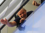 Entscheid: Der brasilianische Ex-Präsident Luiz Inácio Lula da Silva darf das Gefängnis derzeit nicht verlassen. (Bild: KEYSTONE/AP/NELSON ANTOINE)