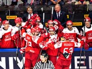 Dänemark nach dem 3:0 gegen Norwegen auf dem Weg in den dritten WM-Viertelfinal (Bild: KEYSTONE/EPA SCANPIX DENMARK/HENNING BAGGER)