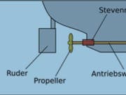 Materialschaden oder Montagefehler: Die Antriebswelle und der Propeller der MS Mythen versanken im Vierwaldstättersee und liessen Wasser in das Schiff eindringen. (Bild: SGV)