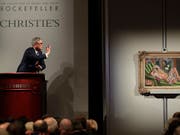 Verkauf eines Bildes von Henri Matisse an der Auktion der Rockefeller-Kunstsammlung (Bild: KEYSTONE/AP/JULIE JACOBSON)