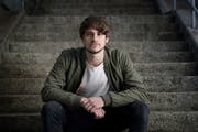 Damian Lynn's Song «Feel the Heat» wird ab dem 14. Juni täglich zu hören sein. Bild: Corinne Glanzmann (Luzern, 23. März 2017)