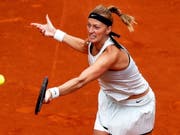 Fühlt sich in Madrid pudelwohl: Petra Kvitova (Bild: KEYSTONE/EPA EFE/JUANJO MARTIN)