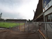 Herbst 1999: das Wankdorf in seinen letzten Zügen (Bild: Keystone/ALESSANDRO DELLA VALLE)