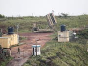 Israelisches Raketenabwehrsystem auf den besetzten Golanhöhen an der israelisch-syrischen Grenze (Bild: KEYSTONE/EPA/ATEF SAFADI)