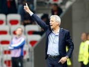 Auf gutem Weg: Nice und sein Trainer Lucien Favre (Bild: KEYSTONE/EPA/SEBASTIEN NOGIER)