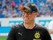 Keine Zukunft in Dortmund: Trainer Peter Stöger (Bild: KEYSTONE/EPA/RONALD WITTEK)