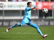 Lausanne-Sport und Torhüter Thomas Castella droht der Abstieg in die Challenge League (Bild: KEYSTONE/TI-PRESS/GABRIELE PUTZU)
