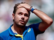 Stan Wawrinka startet mit einer Niederlage in seine Sandplatz-Saison (Bild: KEYSTONE/EPA/YOAN VALAT)