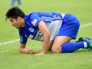 Enzo Zidane steigt nach der Heimniederlage gegen Thun mit Lausanne in die Challenge League ab (Bild: KEYSTONE/LAURENT GILLIERON)