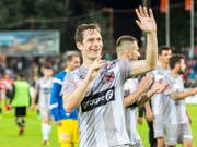Charles-Andre Doudin und Neuchâtel Xamax liessen bei Absteiger Wohlen nichts anbrennen und gewannen deutlich 4:1 (Bild: KEYSTONE/PATRICK HUERLIMANN)
