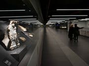 Die U-Bahn-Station San Giovanni ist zugleich Museum. Gezeigt werden Funde, die während den Bauarbeiten gemacht wurden. (Bild: KEYSTONE/AP/ANDREW MEDICHINI)