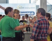 Fachsimpeln, plaudern und anstossen: Die Thaler Gewerbeschau bietet dazu viele Möglichkeiten.