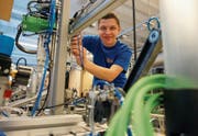 Corsin Castellazzi durfte Berufserfahrung im Ausland sammeln. (Bild: pd)